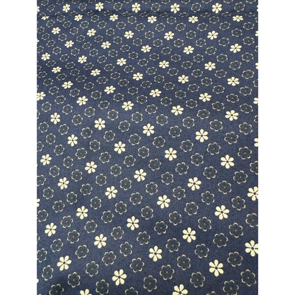 Navy Blue Floral Paisley Fabric by Maywood Studio 1/2 yard x 44" wide Cotton Sew - Picture 5 of 8